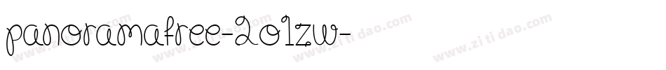 Panoramafree-2O1Zw字体转换 Panoramafree-2O1Zw字体转换