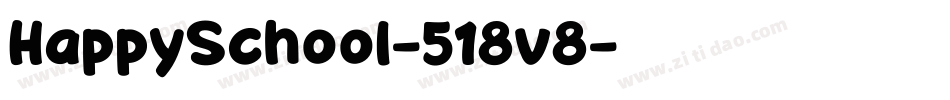 HappySchool-518v8字体转换