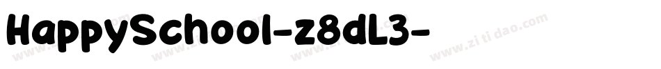 HappySchool-z8dL3字体转换