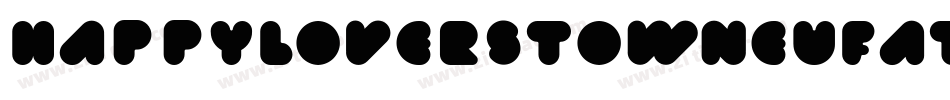 HappyloverstowneuFatlove-LEPZ字体转换