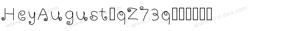 HeyAugust-qZ73q字体转换