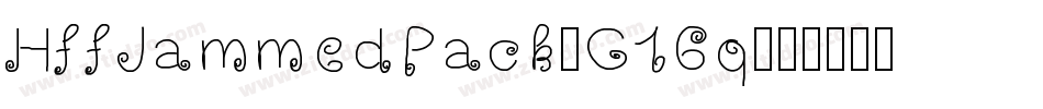 HffJammedPack-G16q字体转换