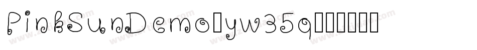 PinkSunDemo-yw35q字体转换