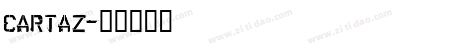 CARTAZ字体转换