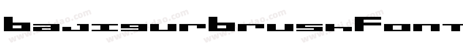 BajigurBrushFont-GO3wy字体转换