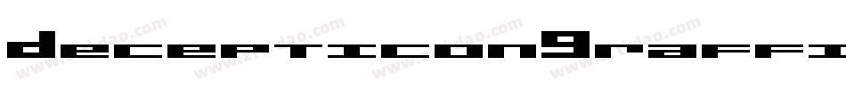 DecepticonGraffiti-p3wy字体转换
