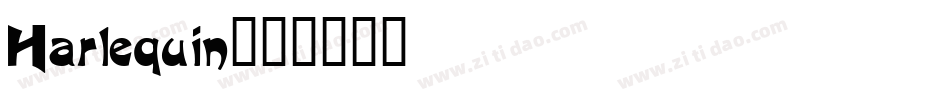 Harlequin字体转换