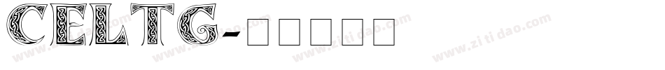 CELTG字体转换