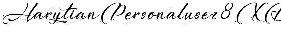 HarytianPersonaluse-z8XD4字体转换