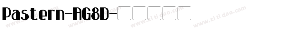Pastern-AG8D字体转换