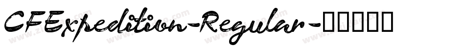 CFExpedition-Regular字体转换