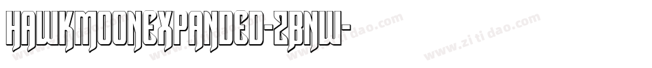 HawkmoonExpanded-zBnw字体转换