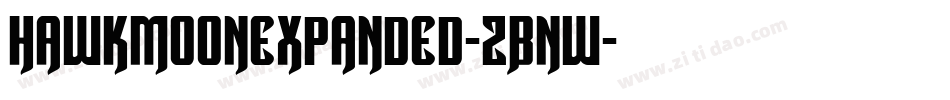 HawkmoonExpanded-zBnw字体转换