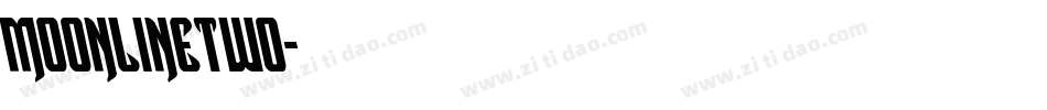 Moonlinetwo字体转换