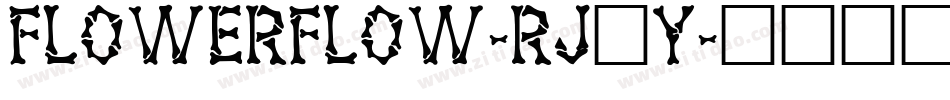 Flowerflow-rJ6y字体转换