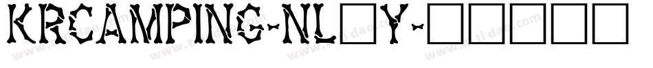 KrCamping-nL6Y字体转换