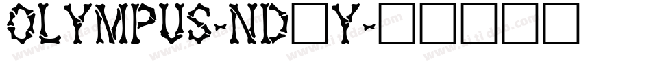 Olympus-nD6Y字体转换