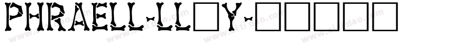 Phraell-ll6y字体转换