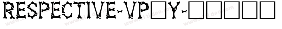 Respective-VP6y字体转换