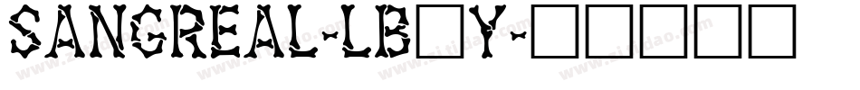 Sangreal-lB6y字体转换