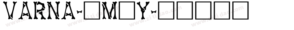 Varna-6m6Y字体转换