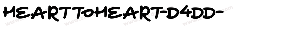 HeartToHeart-D4dd字体转换