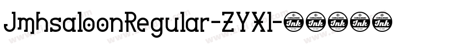 JmhsaloonRegular-ZYXl字体转换