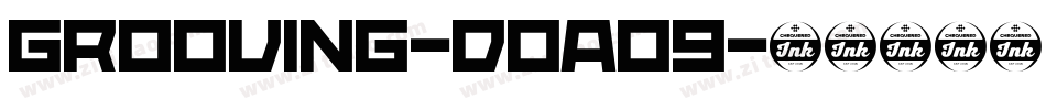 Grooving-DOa09字体转换