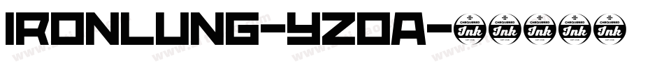 IronLung-YzOa字体转换