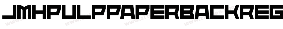 JmhpulppaperbackRegular-83oA字体转换