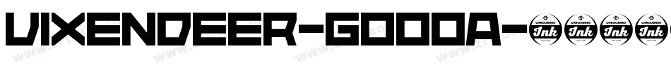 VixenDeer-GOOOa字体转换