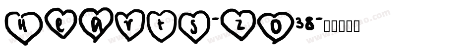 Hearts-ZO38字体转换