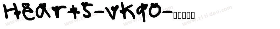 Hearts-vKqO字体转换