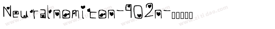 Neuralnomicon-9O2n字体转换