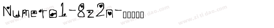 Numero1-8z2n字体转换