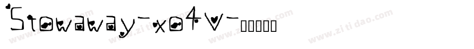 Stowaway-xo4V字体转换