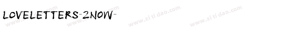 LoveLetters-2n0W字体转换