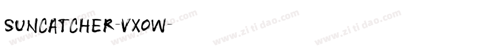 Suncatcher-VX0w字体转换