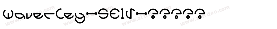 Waverley-5E1V字体转换