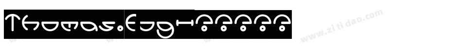 Thomas.fog字体转换