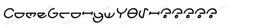 Comebro-ywY8V字体转换