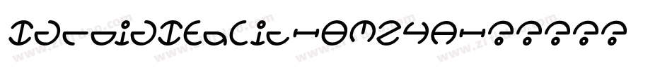 IdroidItalic-8MZ4A字体转换