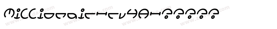 Millionair-rv4A字体转换