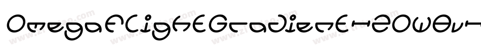 OmegaFlightGradient-2OW8v字体转换