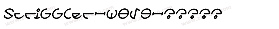 Scribbler-W8V9字体转换