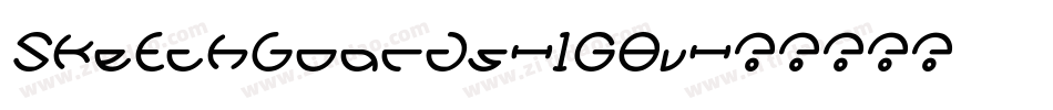Sketchboards-1G8v字体转换
