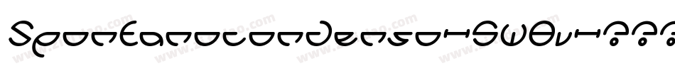 Spontanocondenso-5W8v字体转换 Spontanocondenso-5W8v字体转换