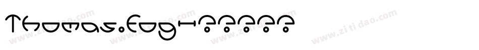 Thomas.fog字体转换