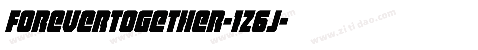 ForeverTogether-1z6j字体转换