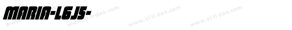 Maria-l6j5字体转换 Maria-l6j5字体转换